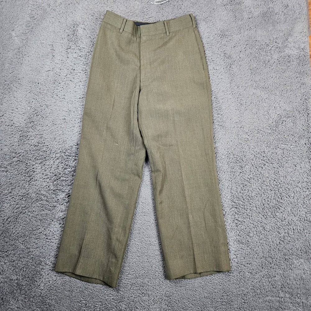Marine Corp Green Shade 2212 Trousers Mens Poly Wool Pants Military